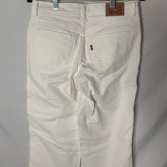 LEVI'S CLASSIC WIDE LEG CROPPED JEANS - Picture 2 of 10
